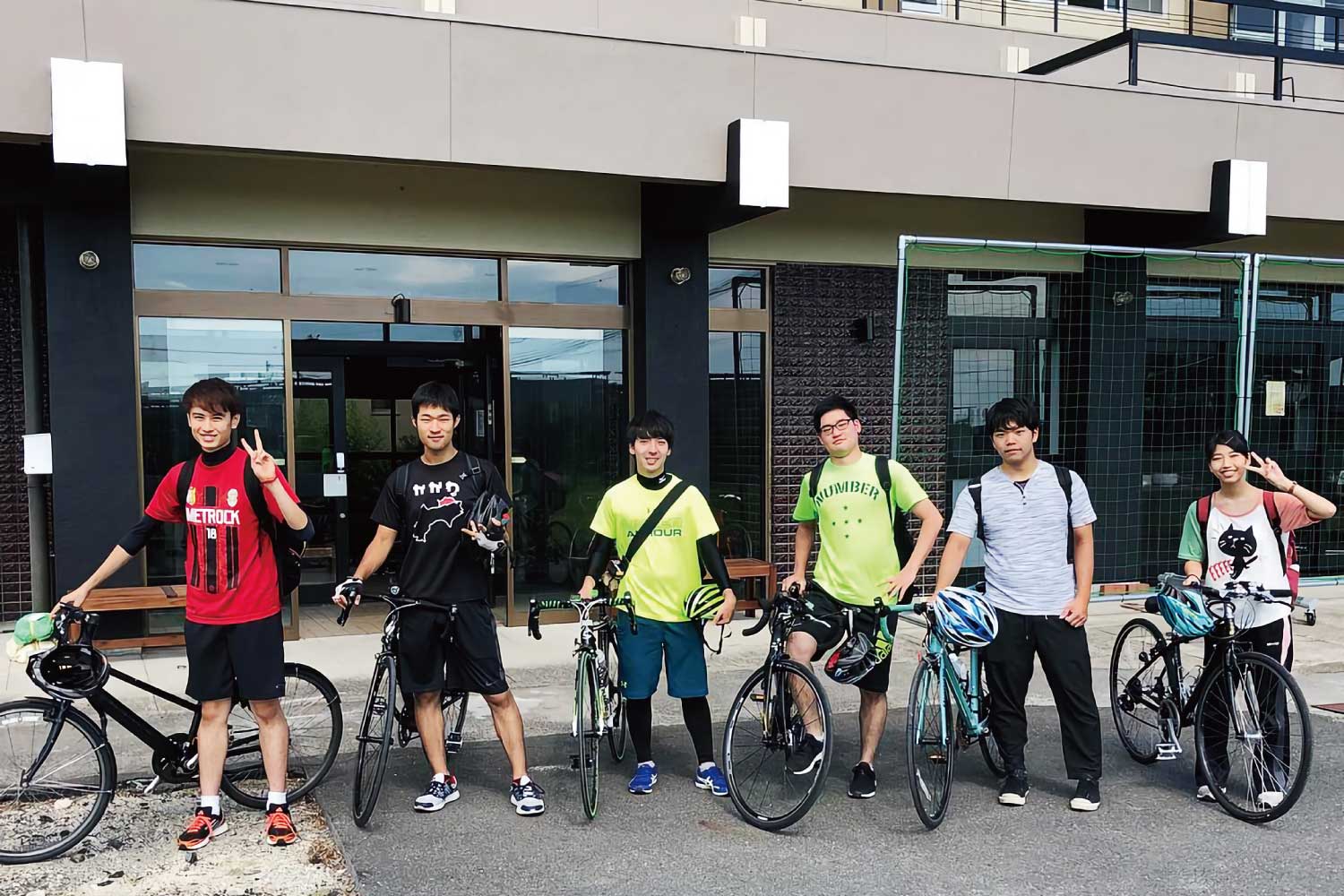 Biwaichi cyclists welcome