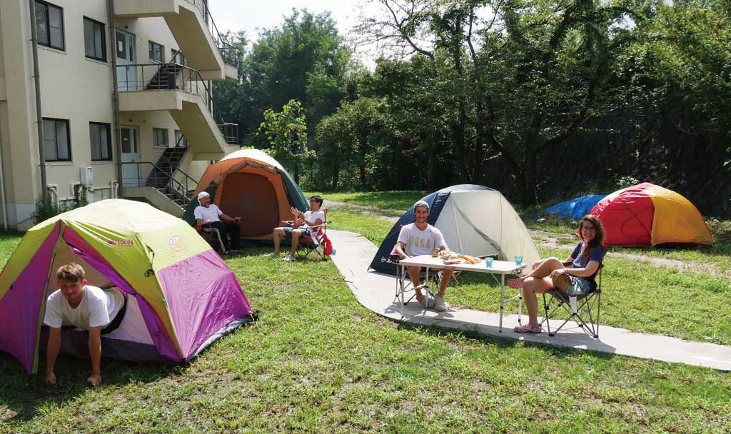 Campground near Lake Biwa | J-Hoppers Lake Biwa Guesthouse
